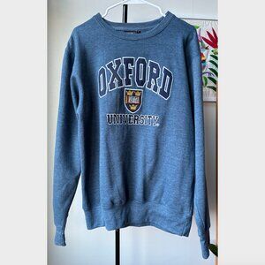 Oxford University Blue Crew Neck - Size L